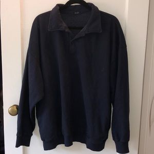 Brandy Melville button up crew neck